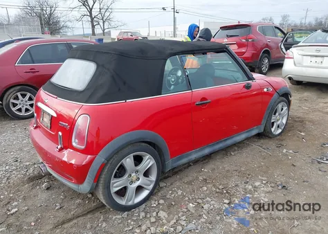 2008 Mini Cooper S z USA, uszkodzony, nr VIN WMWRH33538TL97042